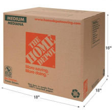 Home Depot Moving and Storage Products: 100% Recycled and Made by Pratt