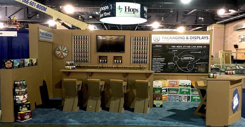 Pratt Industries Craft Brewers Conference Booth