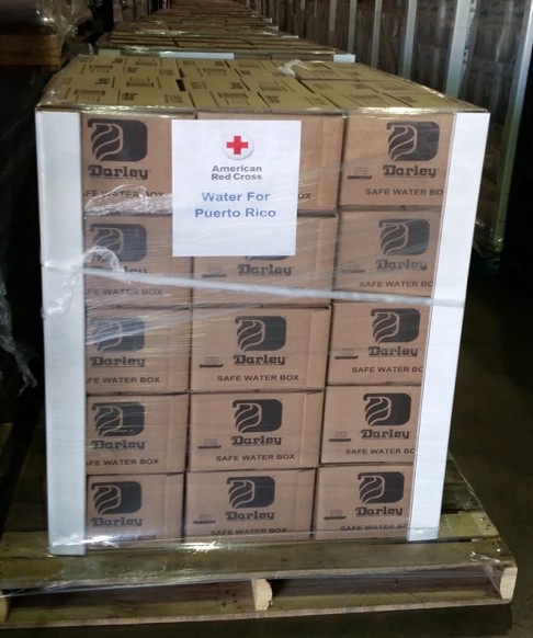 Darley Safe Water Box Part of Puerto Rico Relief Effort | Pratt Industries